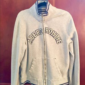 ABERCROMBIE & FITCH FULL ZIP JACKET XL